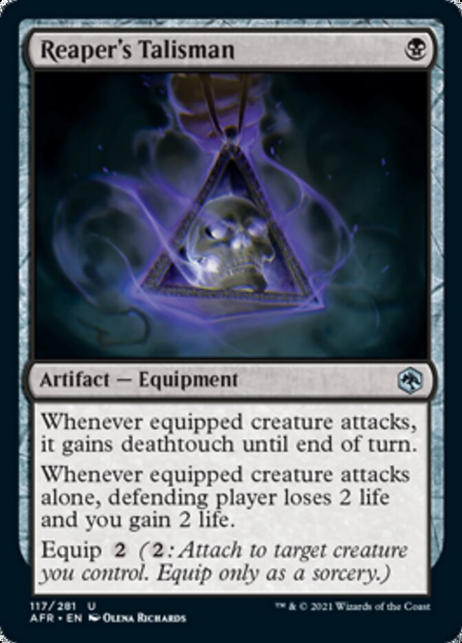 Magic | Reaper's Talisman [Dungeons & Dragons: Adventures in the Forgotten Realms] | The Nerd Merchant