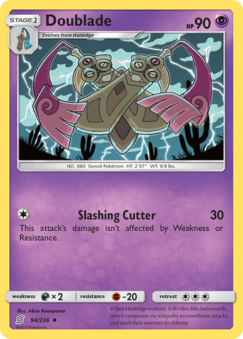 Pokemon | Doublade (94/236) [Sun & Moon: Unified Minds] | The Nerd Merchant