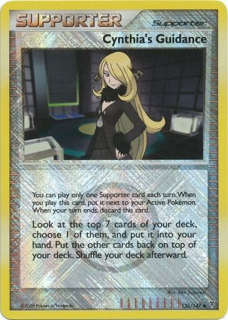 Pokemon | Cynthia's Guidance (136/147) (League Promo) [Platinum: Supreme Victors] | The Nerd Merchant