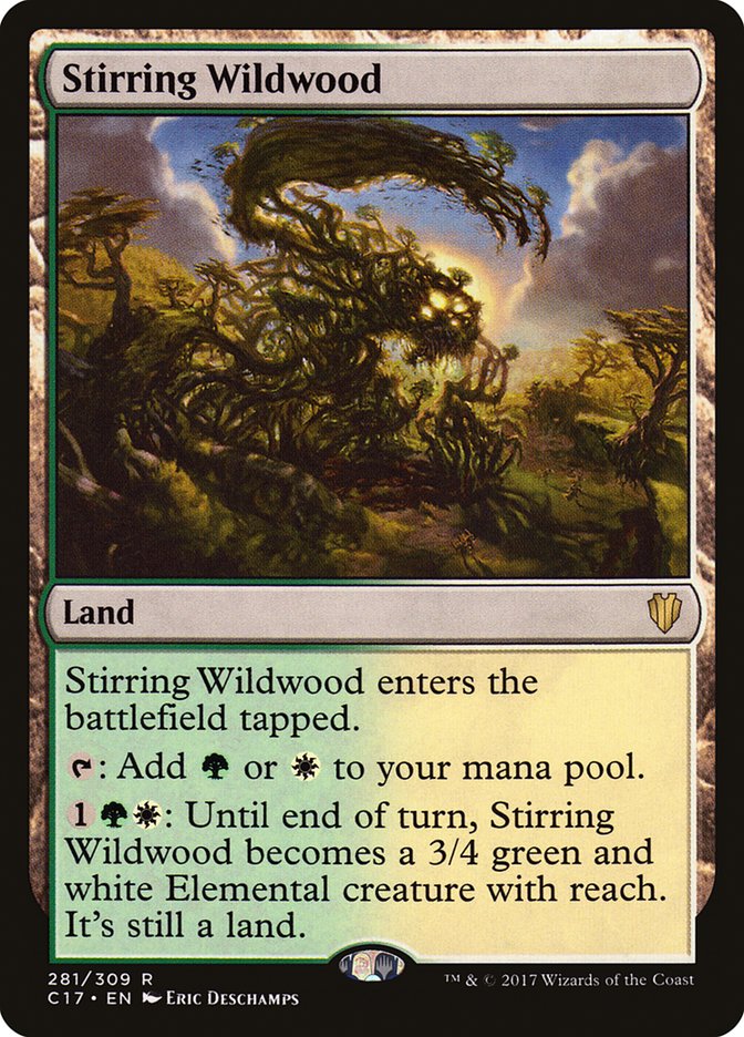 Magic | Stirring Wildwood [Commander 2017] | The Nerd Merchant
