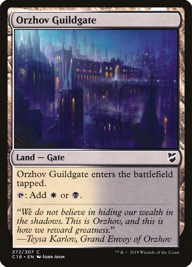 Magic | Orzhov Guildgate [Commander 2018] | The Nerd Merchant