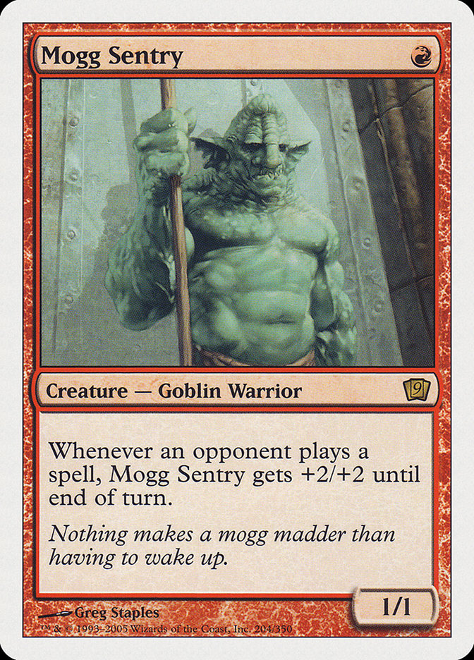 Magic | Mogg Sentry [Ninth Edition] | The Nerd Merchant