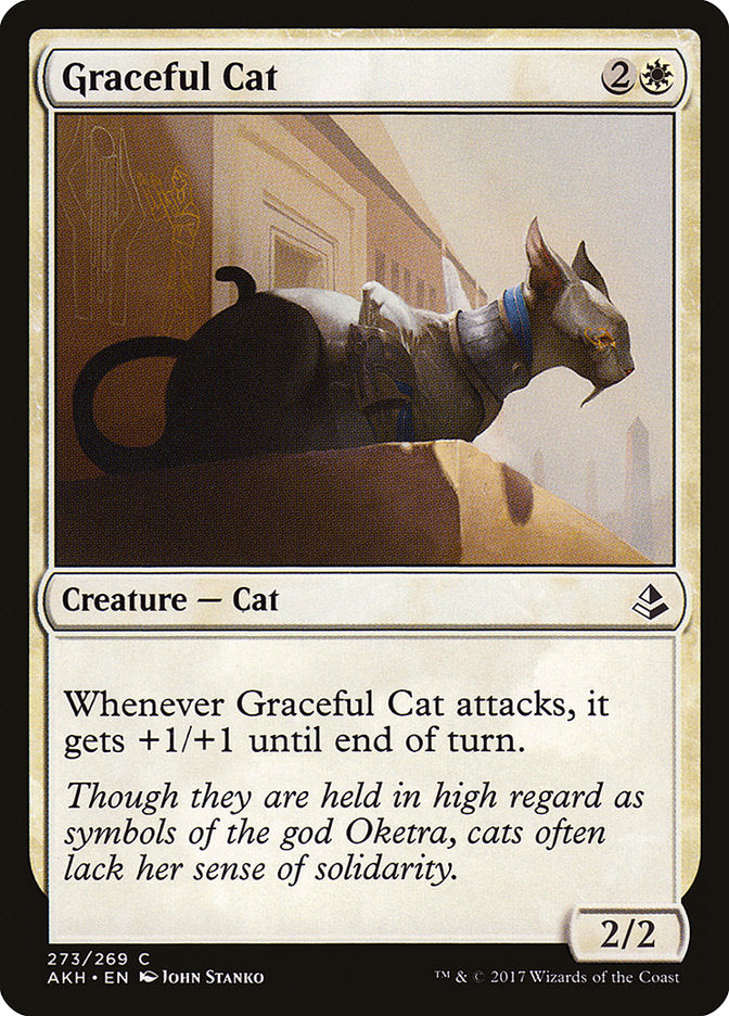 Magic | Graceful Cat [Amonkhet] | The Nerd Merchant