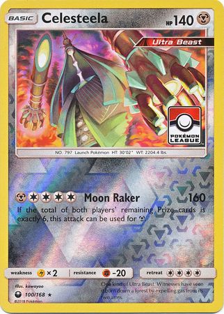 Pokemon | Celesteela (100/168) (League Promo) [Sun & Moon: Celestial Storm] | The Nerd Merchant