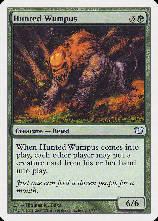 Magic | Hunted Wumpus [Ninth Edition] | The Nerd Merchant
