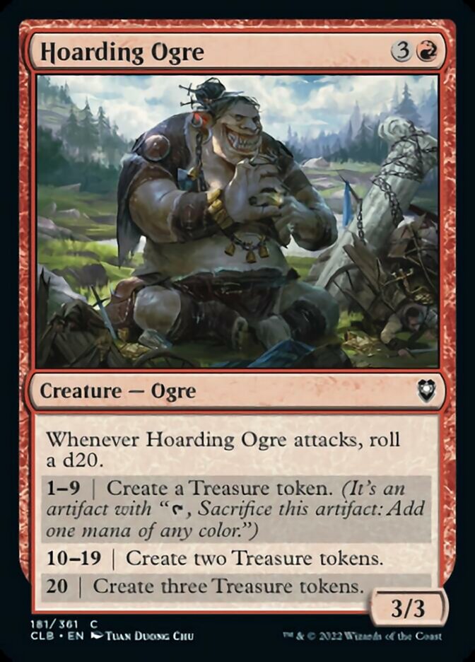 Magic | Hoarding Ogre [Commander Legends: Battle for Baldur's Gate] | The Nerd Merchant