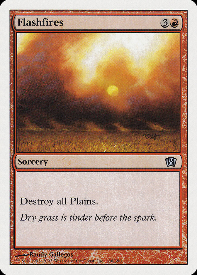 Magic | Flashfires [Eighth Edition] | The Nerd Merchant