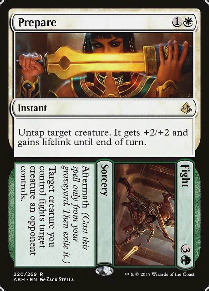 Magic | Prepare // Fight [Amonkhet] | The Nerd Merchant