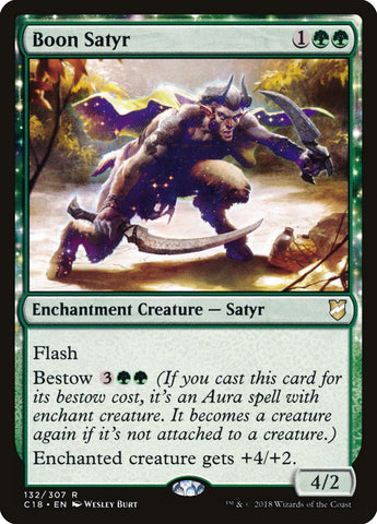 Magic | Boon Satyr [Commander 2018] | The Nerd Merchant