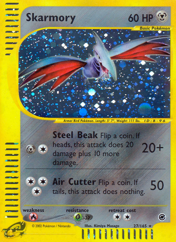 Pokemon | Skarmory (27/165) [Expedition: Base Set] | The Nerd Merchant