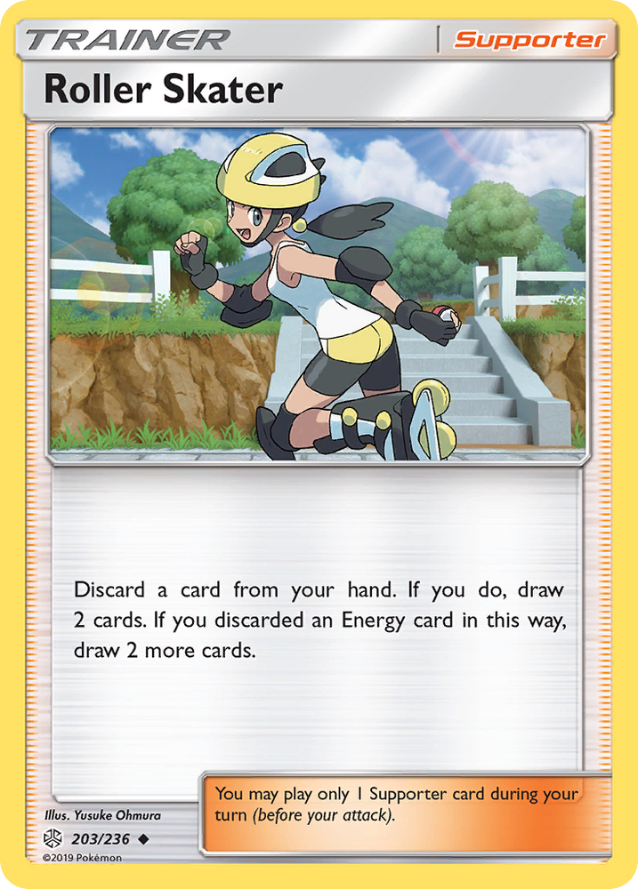 Pokemon| Roller Skater (203/236) [Sun & Moon: Cosmic Eclipse] | The Nerd Merchant