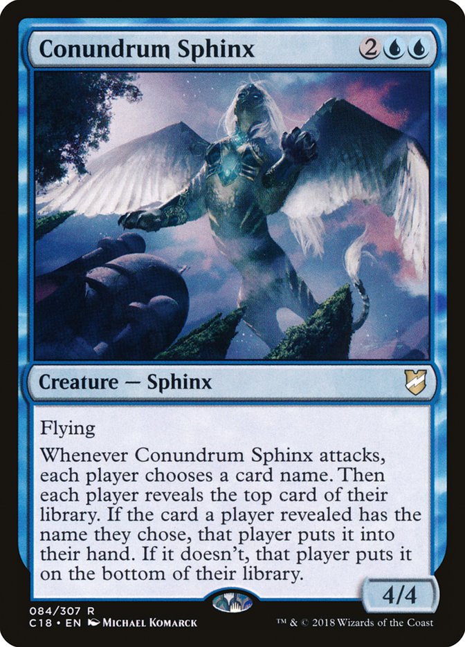 Magic | Conundrum Sphinx [Commander 2018] | The Nerd Merchant