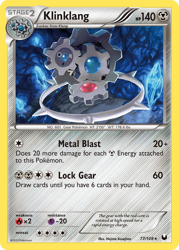 Pokemon | Klinklang (77/108) [Black & White: Dark Explorers] | The Nerd Merchant