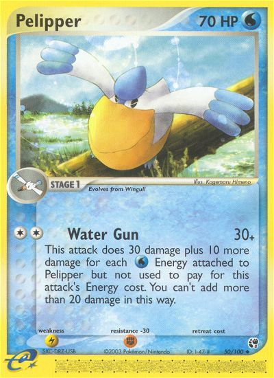 Pokemon | Pelipper (50/100) [EX: Sandstorm] | The Nerd Merchant