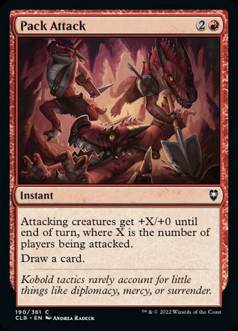 Magic | Pack Attack [Commander Legends: Battle for Baldur's Gate] | The Nerd Merchant
