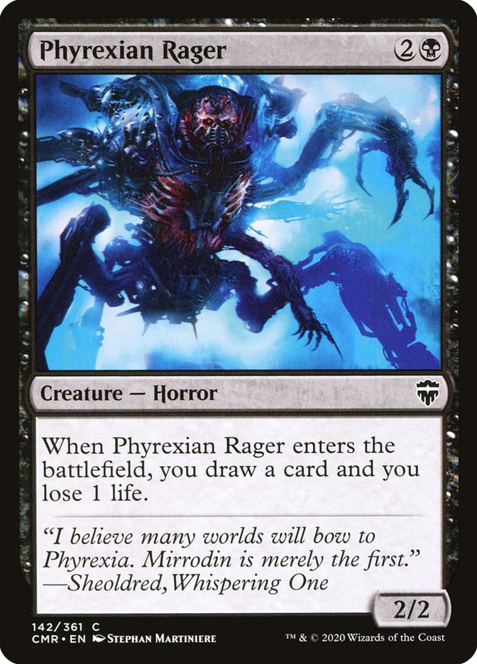 Magic | Phyrexian Rager [Commander Legends] | The Nerd Merchant