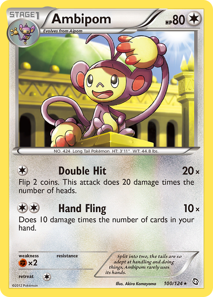 Pokemon | Ambipom (100/124) [Black & White: Dragons Exalted] | The Nerd Merchant