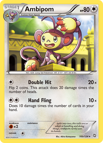 Pokemon | Ambipom (100/124) [Black & White: Dragons Exalted] | The Nerd Merchant