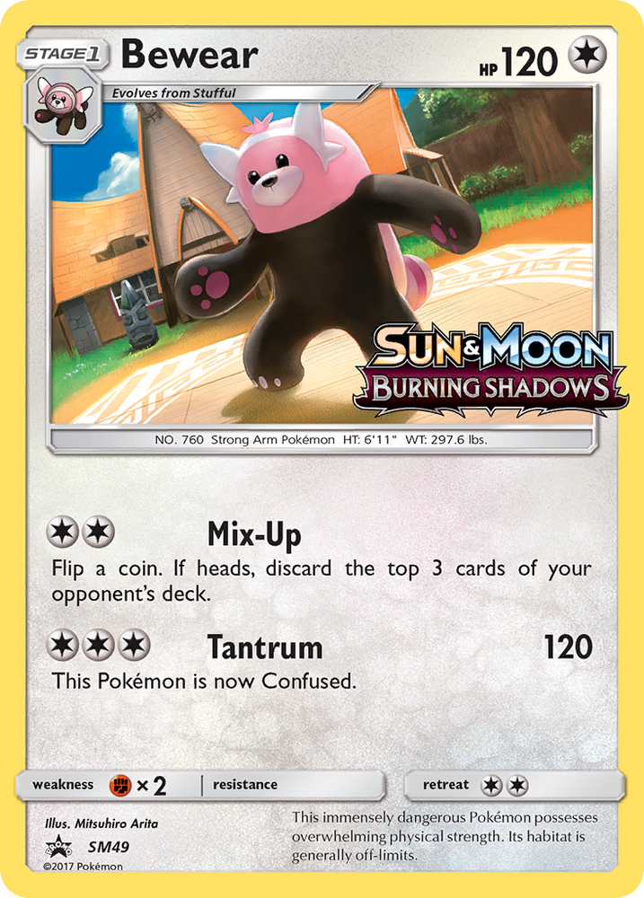 Pokemon | Bewear (SM49) [Sun & Moon: Black Star Promos] | The Nerd Merchant