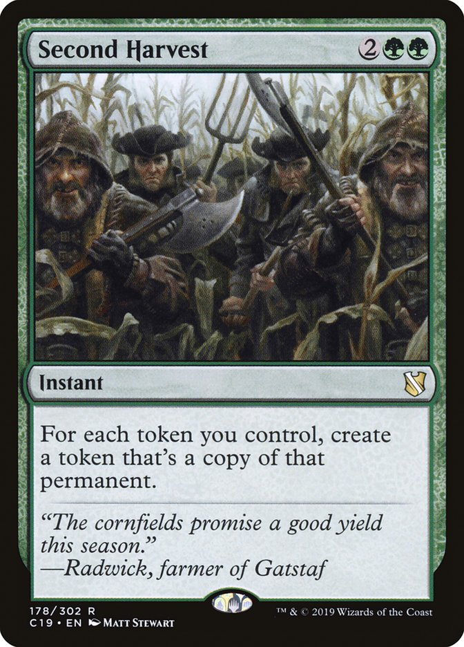 Magic | Second Harvest [Commander 2019] | The Nerd Merchant