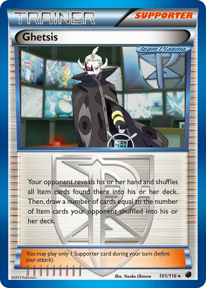 Pokemon | Ghetsis (101/116) (Theme Deck Exclusive) [Black & White: Plasma Freeze] | The Nerd Merchant