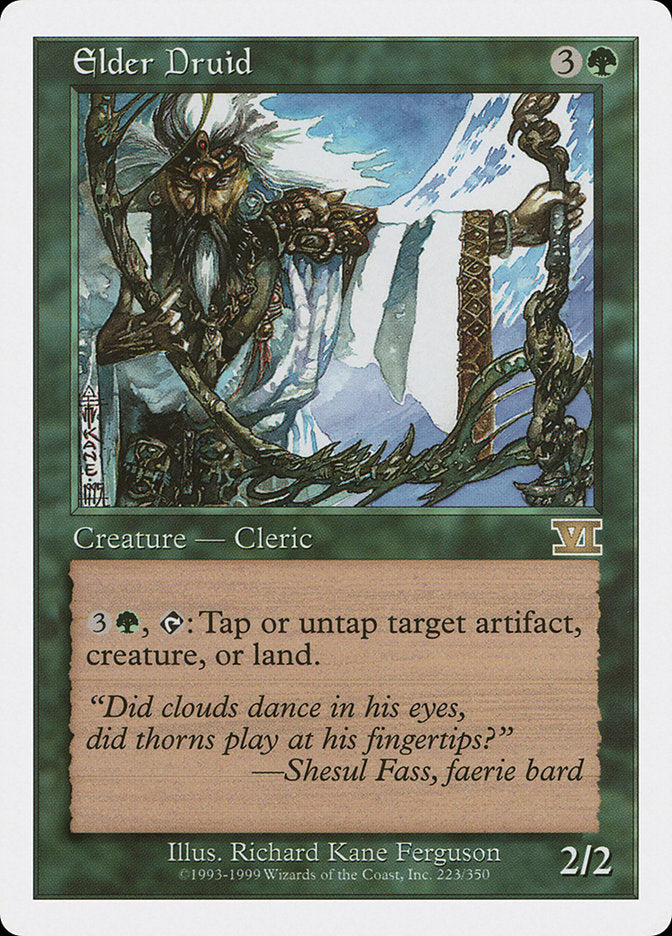 Magic | Elder Druid [Classic Sixth Edition] | The Nerd Merchant