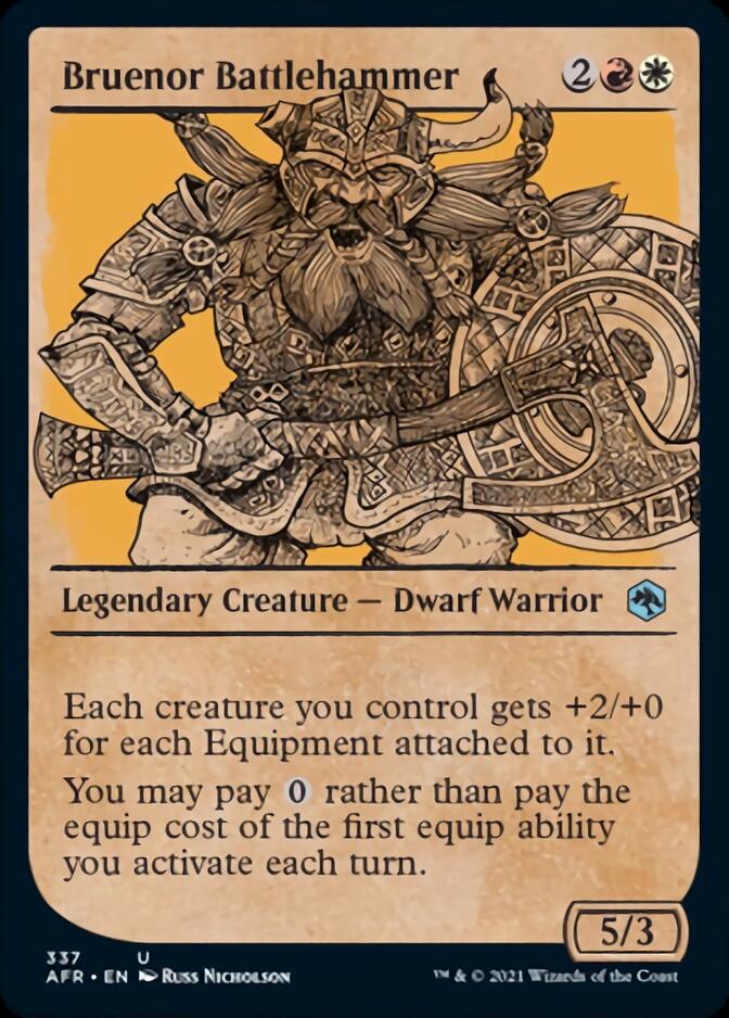 Magic | Bruenor Battlehammer (Showcase) [Dungeons & Dragons: Adventures in the Forgotten Realms] | The Nerd Merchant
