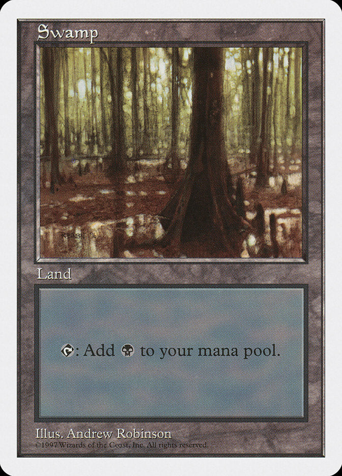 Magic | Swamp (439) [Fifth Edition] | The Nerd Merchant