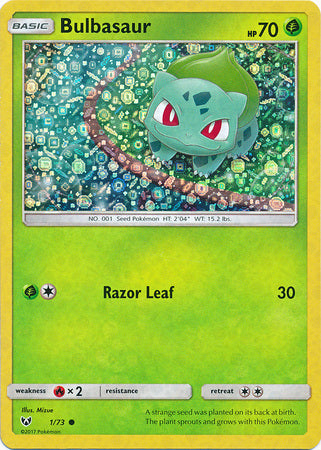 Pokemon | Bulbasaur (1/73) (General Mills Promo) [Sun & Moon: Shining Legends] | The Nerd Merchant