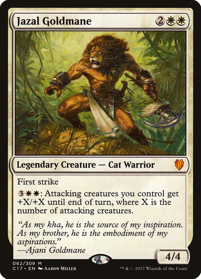 Magic | Jazal Goldmane [Commander 2017] | The Nerd Merchant