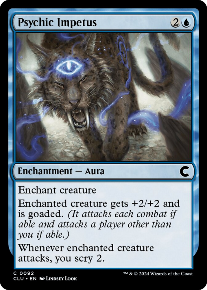Magic | Psychic Impetus [Ravnica: Clue Edition] | The Nerd Merchant