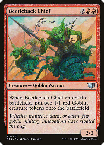 Magic | Beetleback Chief [Commander 2014] | The Nerd Merchant