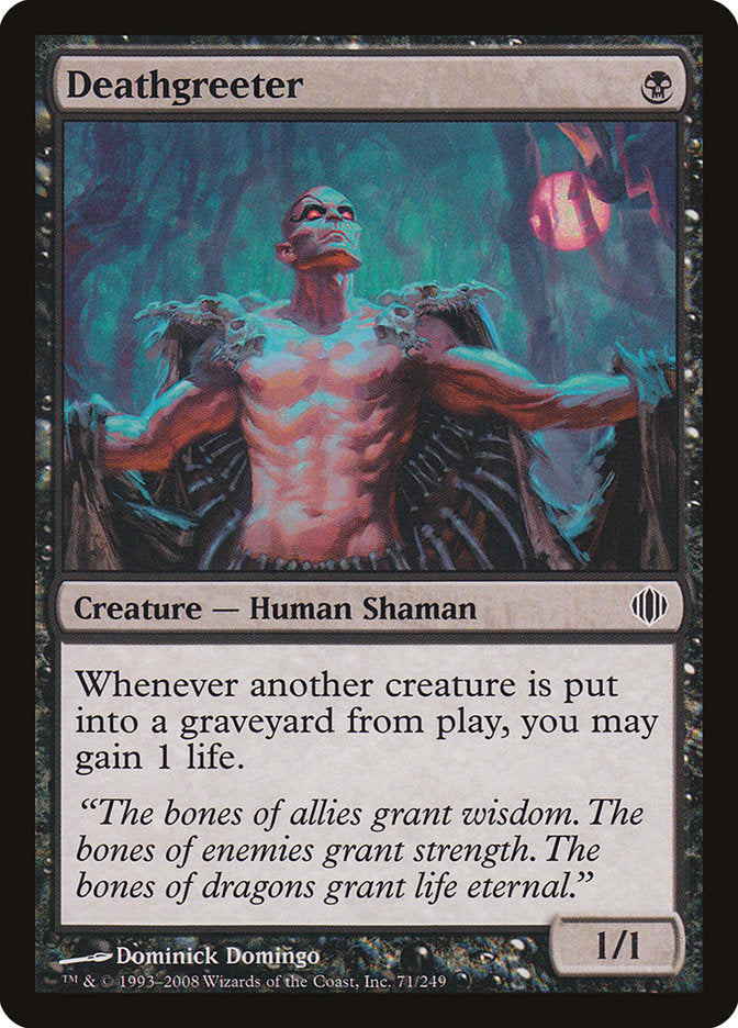 Magic | Deathgreeter [Shards of Alara] | The Nerd Merchant
