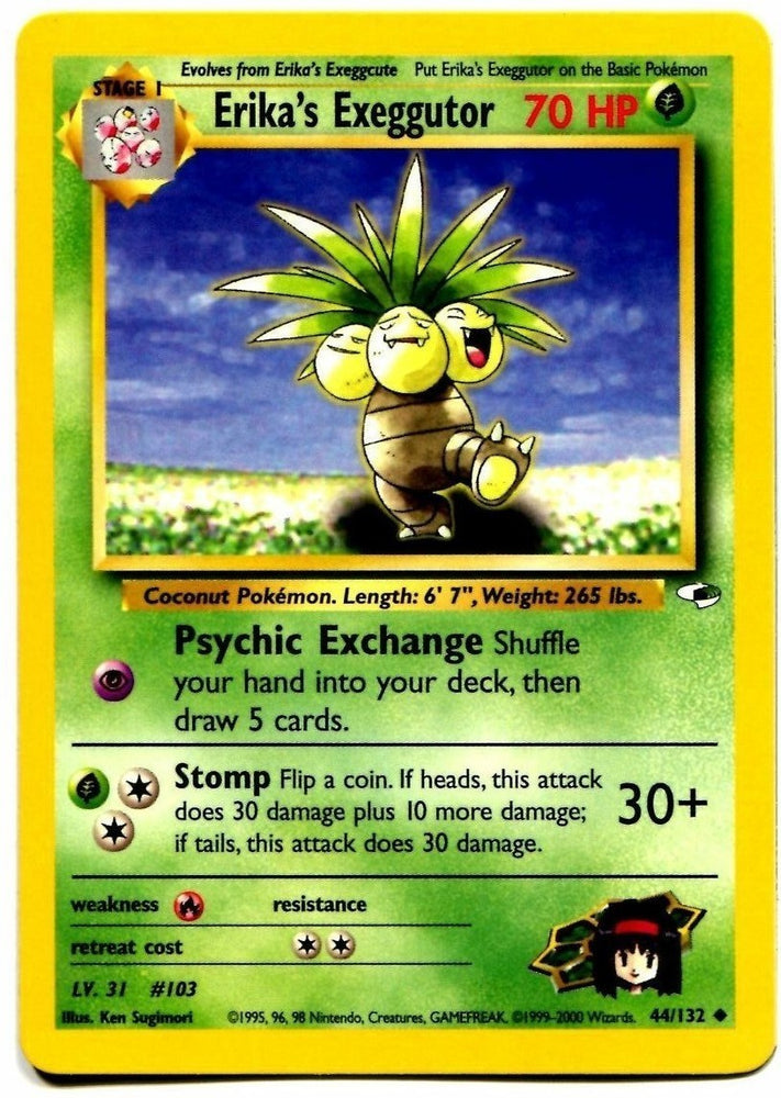 Pokemon | Erika's Exeggutor (44/132) [Gym Heroes Unlimited] | The Nerd Merchant
