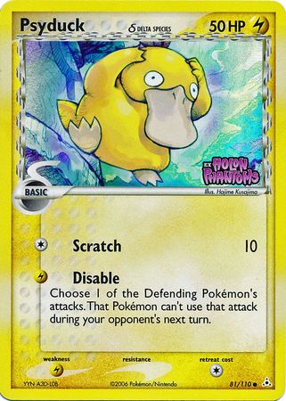 Pokemon | Psyduck (81/110) (Delta Species) (Stamped) [EX: Holon Phantoms] | The Nerd Merchant