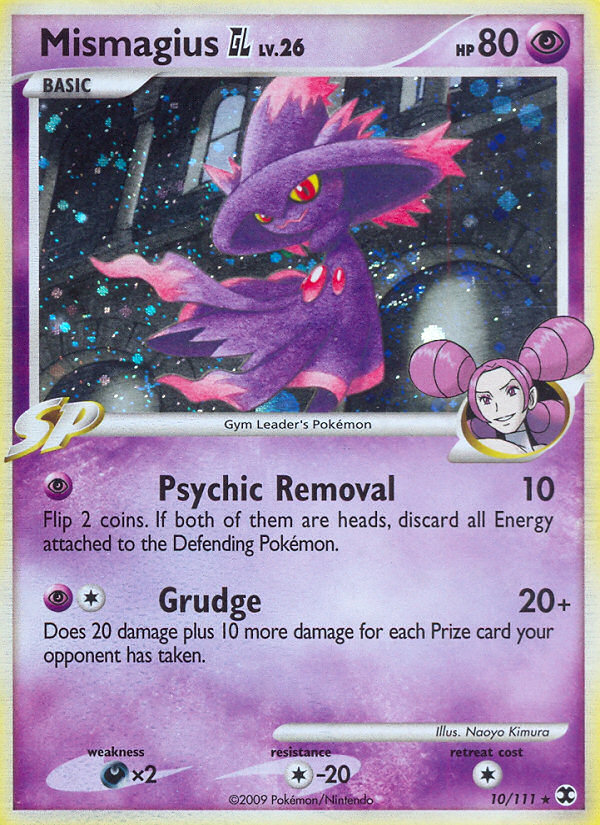 Pokemon | Mismagius GL (10/111) [Platinum: Rising Rivals] | The Nerd Merchant