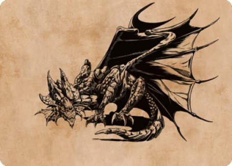 Magic | Ancient Copper Dragon Art Card (52) [Commander Legends: Battle for Baldur's Gate Art Series] | The Nerd Merchant