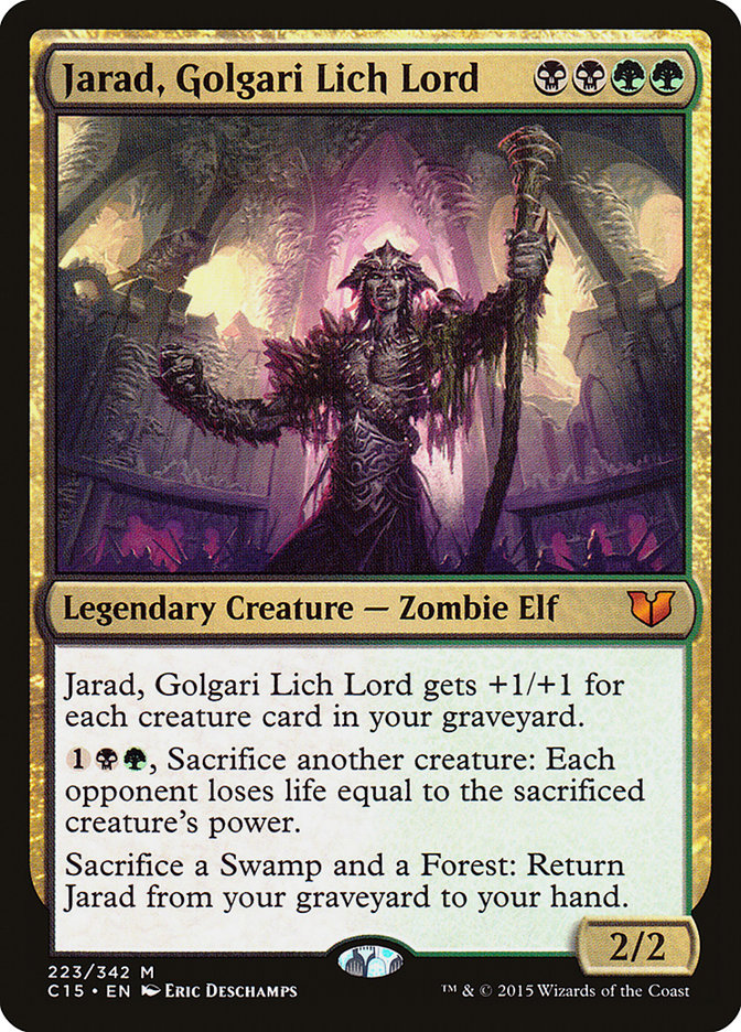 Magic | Jarad, Golgari Lich Lord [Commander 2015] | The Nerd Merchant