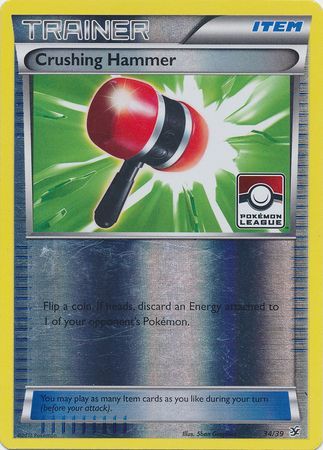 Pokemon| Crushing Hammer (34/39) (League Promo) [XY: Kalos Starter Set] | The Nerd Merchant