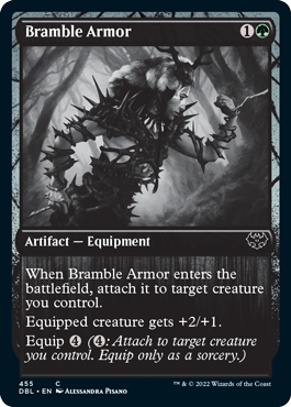 Magic | Bramble Armor (455) [Innistrad: Double Feature] | The Nerd Merchant