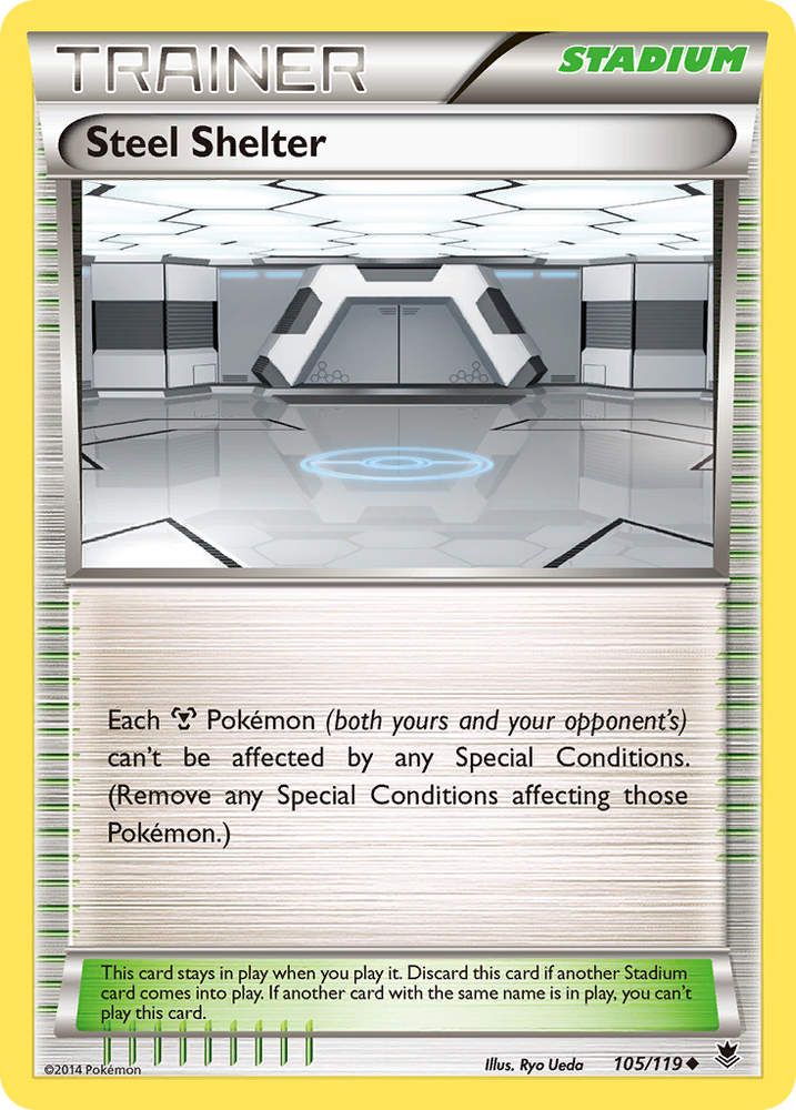 Pokemon | Steel Shelter (105/119) [XY: Phantom Forces] | The Nerd Merchant