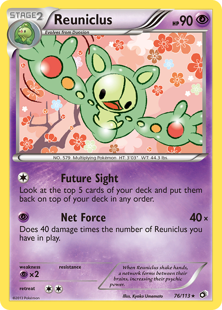 Pokemon | Reuniclus (76/113) [Black & White: Legendary Treasures] | The Nerd Merchant