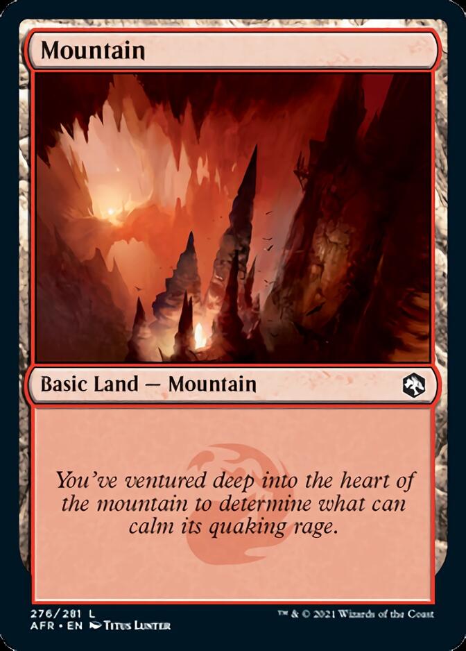 Magic | Mountain (276) [Dungeons & Dragons: Adventures in the Forgotten Realms] | The Nerd Merchant