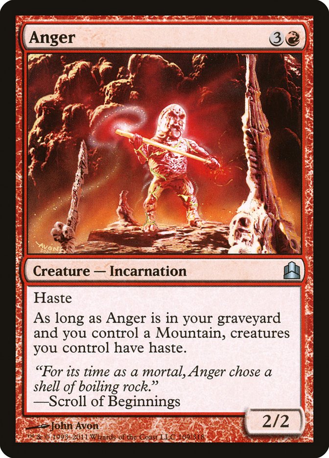 Magic | Anger [Commander 2011] | The Nerd Merchant