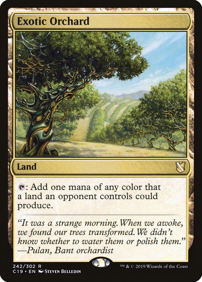Magic | Exotic Orchard [Commander 2019] | The Nerd Merchant