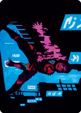 Magic | Return to Action Art Card [Kamigawa: Neon Dynasty Art Series] | The Nerd Merchant