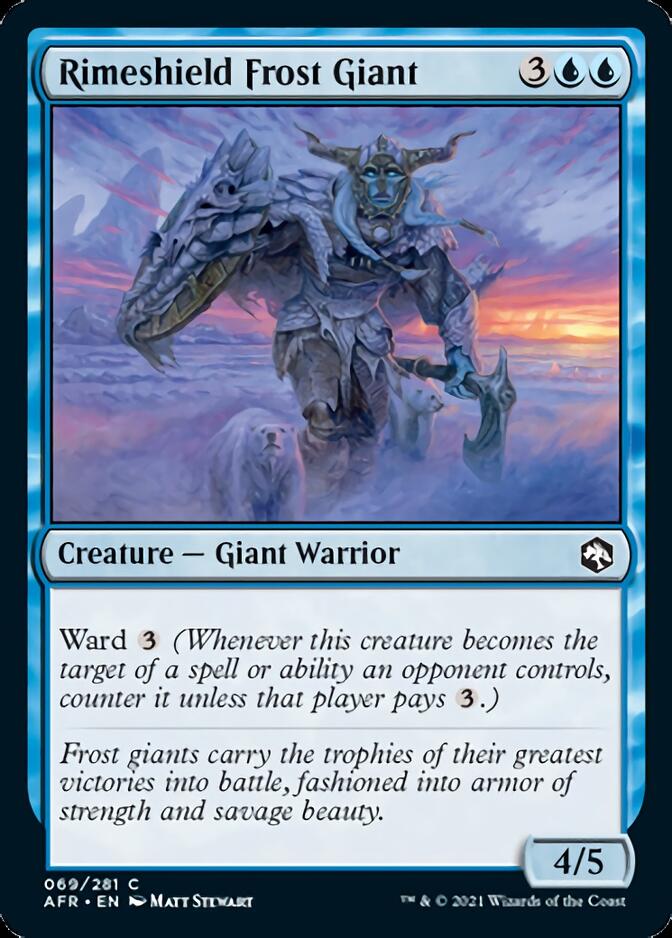 Magic | Rimeshield Frost Giant [Dungeons & Dragons: Adventures in the Forgotten Realms] | The Nerd Merchant