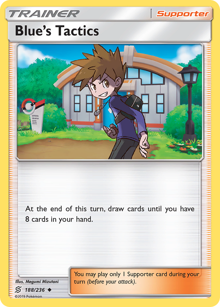 Pokemon | Blue's Tactics (188/236) [Sun & Moon: Unified Minds] | The Nerd Merchant