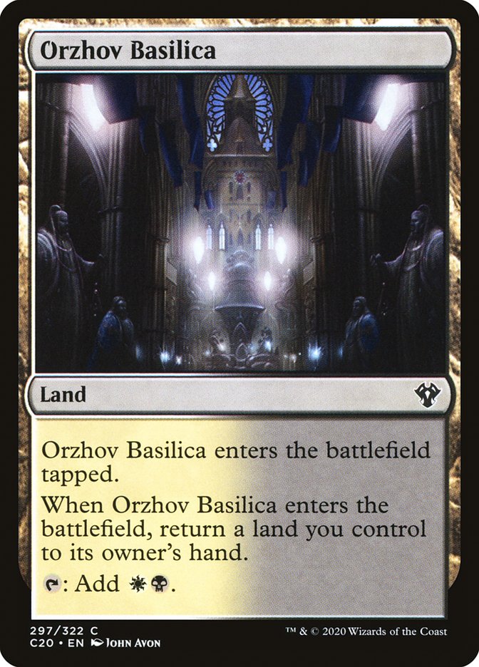 Magic | Orzhov Basilica [Commander 2020] | The Nerd Merchant