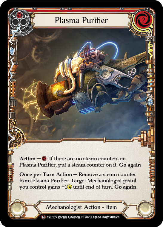 Flesh and Blood TCG | Plasma Purifier [U-CRU105] (Crucible of War Unlimited)  Unlimited Normal | The Nerd Merchant